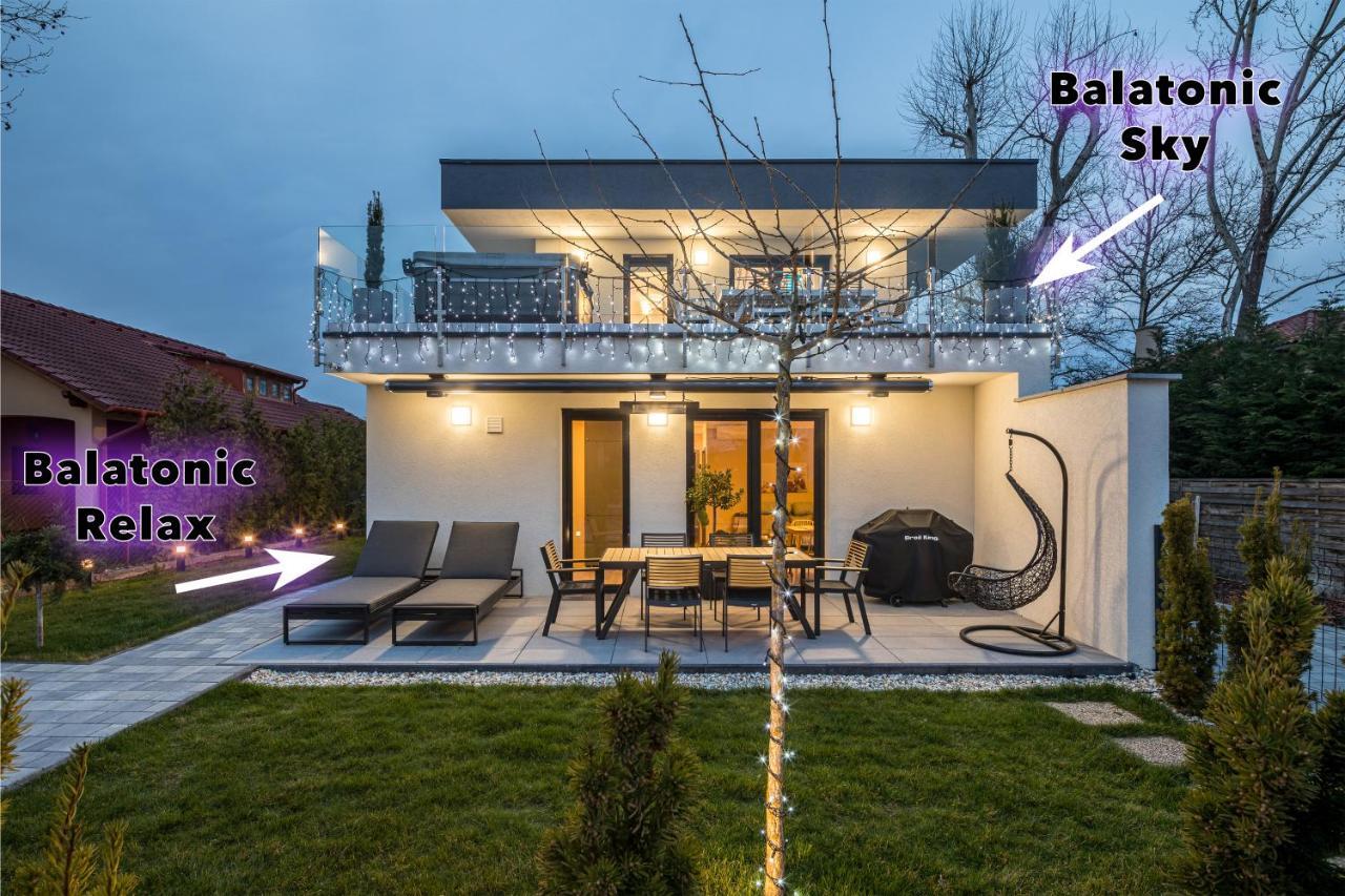 Balatonic Sky Lägenhet Zamárdi Exteriör bild